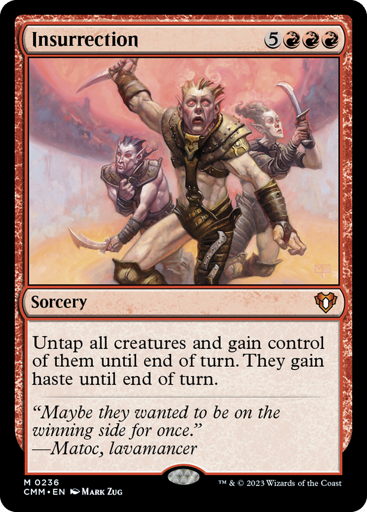 {R} Insurrection [Commander Masters][CMM 236]