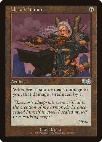 {C} Urza's Armor [Urza's Saga][USG 313]