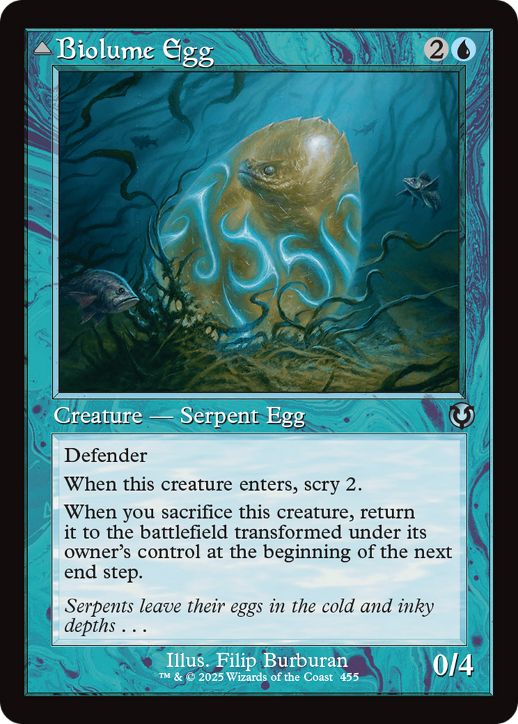 {C} Biolume Egg // Biolume Serpent (Retro Frame) [Innistrad Remastered][INR 455]