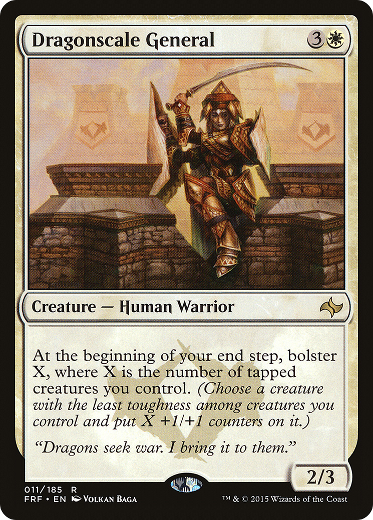 {R} Dragonscale General [Fate Reforged][FRF 011]