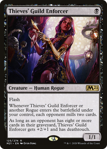 {R} Thieves' Guild Enforcer [Core Set 2021][M21 125]