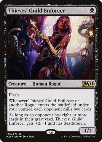 {R} Thieves' Guild Enforcer [Core Set 2021][M21 125]