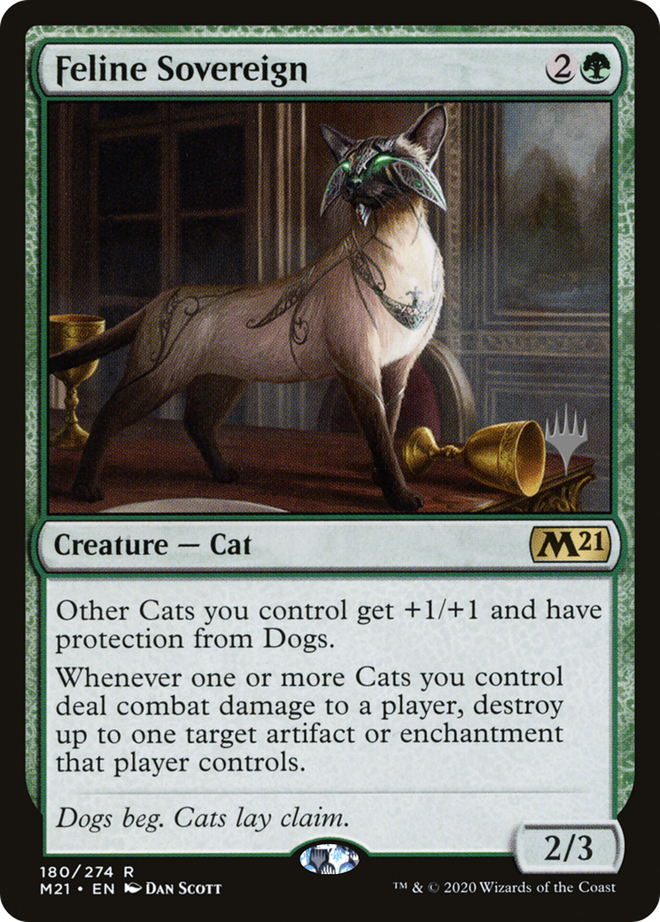 {R} Feline Sovereign (Promo Pack) [Core Set 2021 Promos][PP M21 180]
