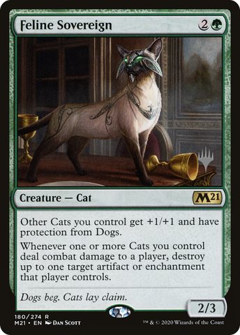{R} Feline Sovereign (Promo Pack) [Core Set 2021 Promos][PP M21 180]