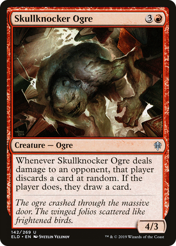 {C} Skullknocker Ogre [Throne of Eldraine][ELD 142]