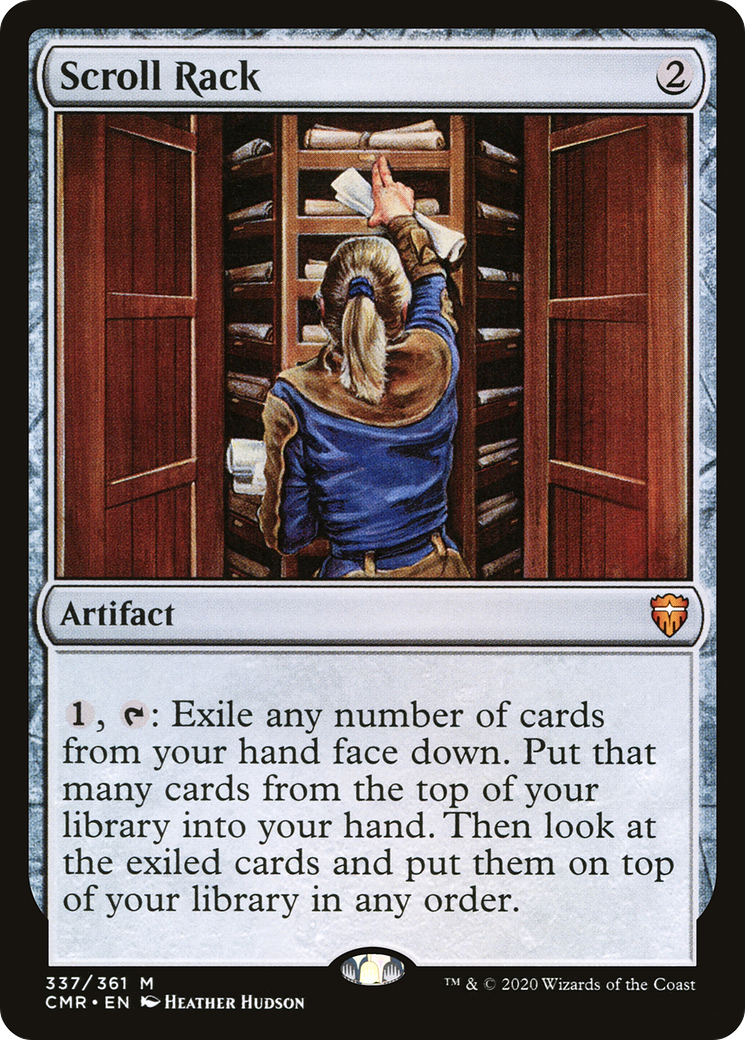 {R} Scroll Rack [Commander Legends][CMR 337] - Misty Mountain Games