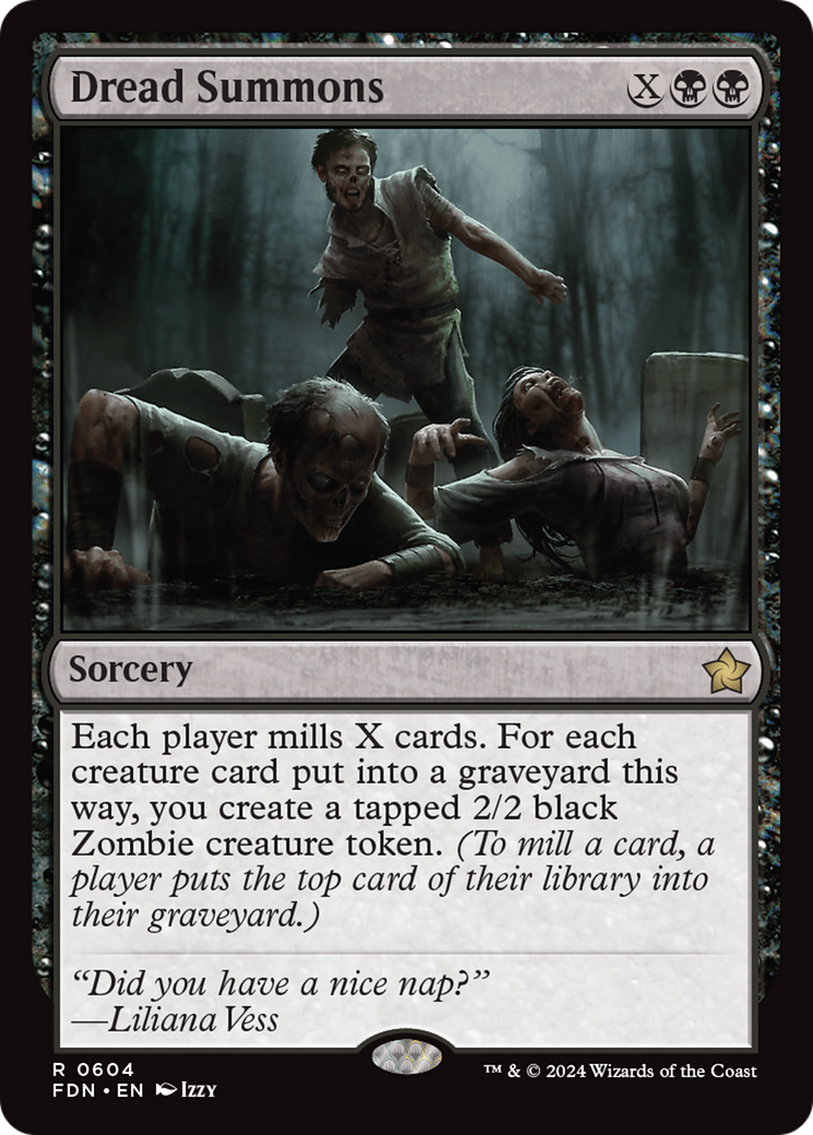 {@R} Dread Summons [Foundations][FDN 604]