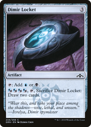 {C} Dimir Locket [Guilds of Ravnica][GRN 234]