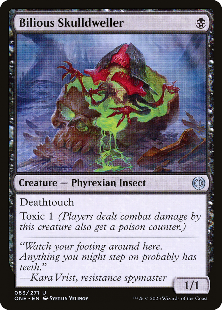 {C} Bilious Skulldweller [Phyrexia: All Will Be One][ONE 083]