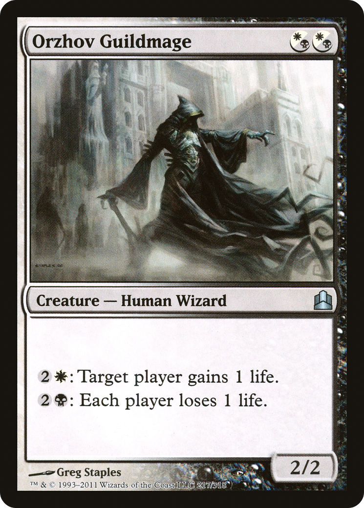 {C} Orzhov Guildmage [Commander 2011][CMD 217]