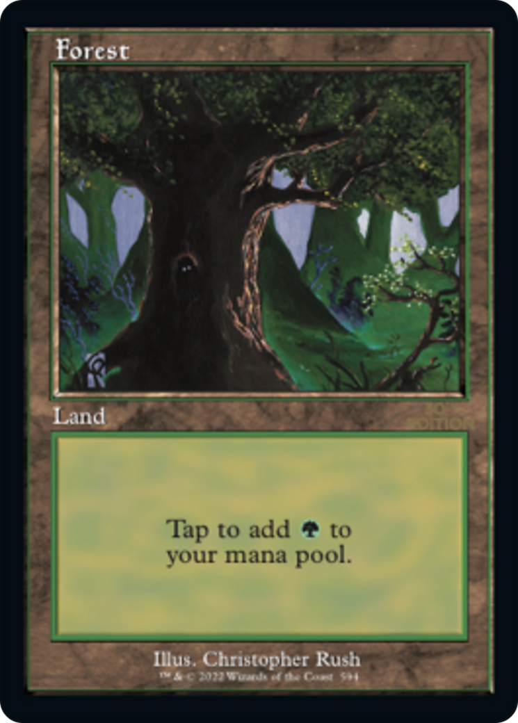 {B} Forest (Retro) (594) [30th Anniversary Edition][30A 594]