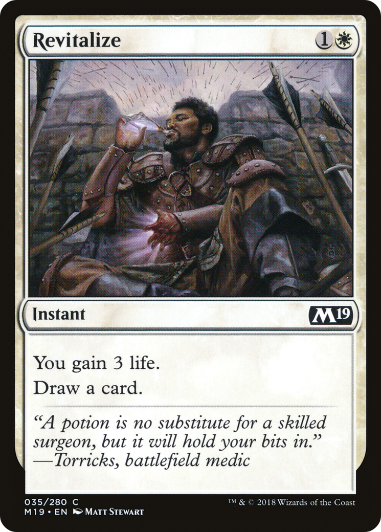 {C} Revitalize [Core Set 2019][M19 035]