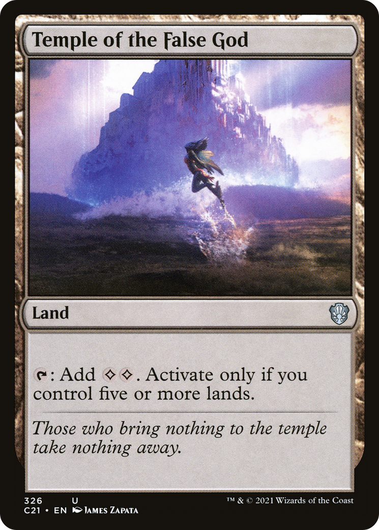 {C} Temple of the False God [Commander 2021][C21 326]