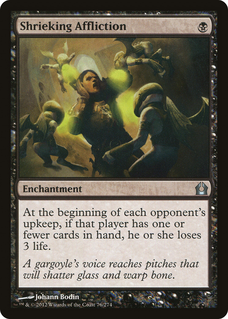 {C} Shrieking Affliction [Return to Ravnica][RTR 076]