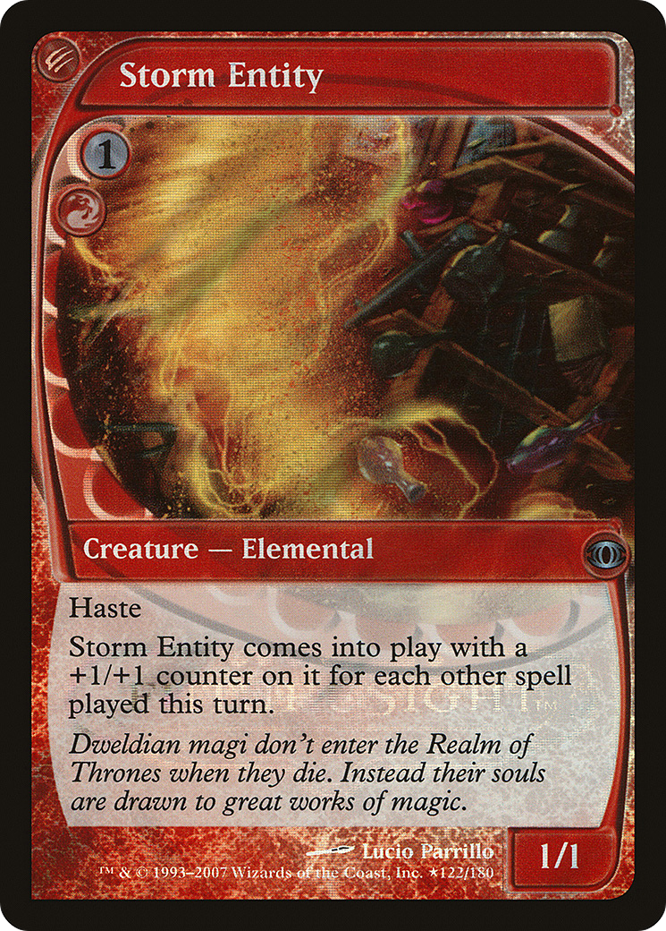 {R} Storm Entity [Future Sight Promos][PA FUT 122]