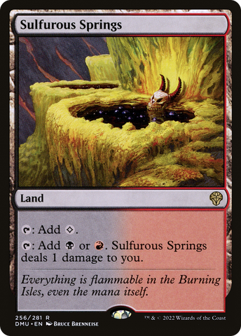 {R} Sulfurous Springs [Dominaria United][DMU 256]