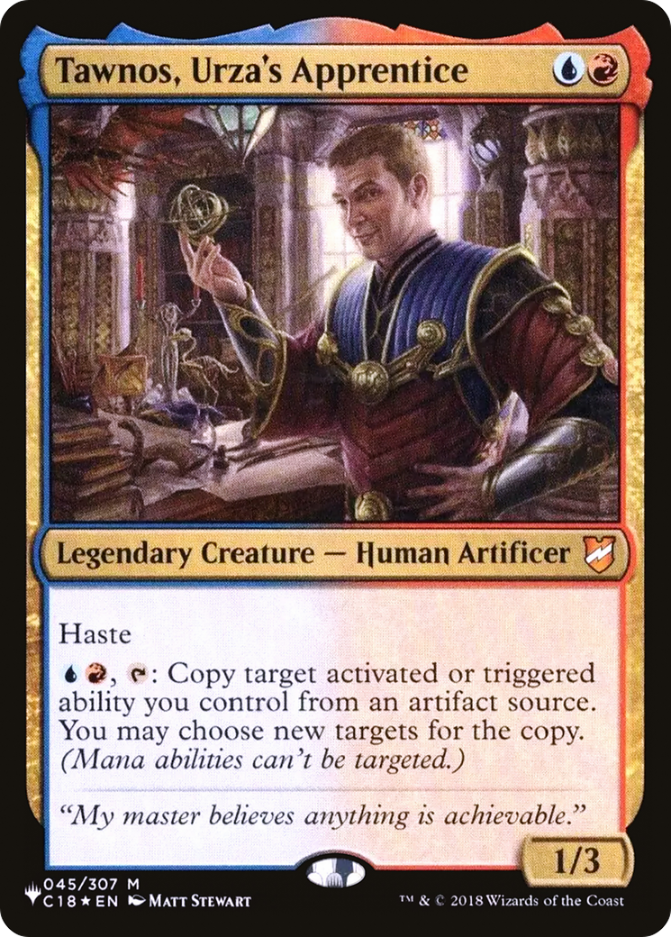 Tawnos, Urza's Apprentice [LIST 045/307]