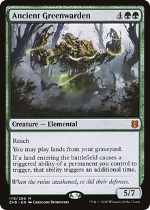 {R} Ancient Greenwarden [Zendikar Rising][ZNR 178]