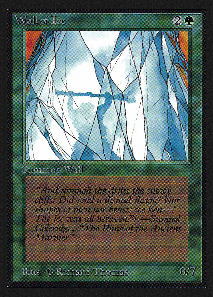 {C} Wall of Ice [International CollectorsÃ¢Â€Â™ Edition][GB CEI 225]