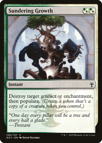 {C} Sundering Growth [Guilds of Ravnica Guild Kit][GK1 120]