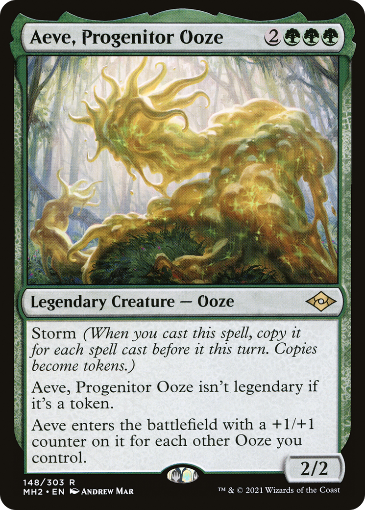 {R} Aeve, Progenitor Ooze [Modern Horizons 2] [MH2 148]