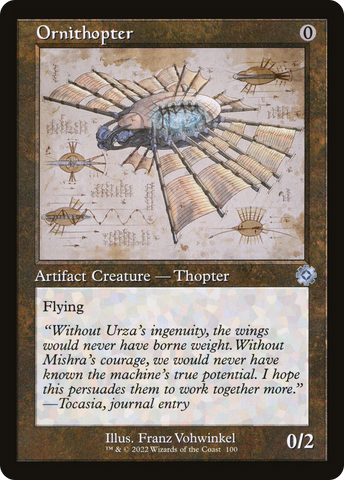 {C} Ornithopter (Retro Schematic) [The Brothers' War Retro Artifacts][BRR 100]