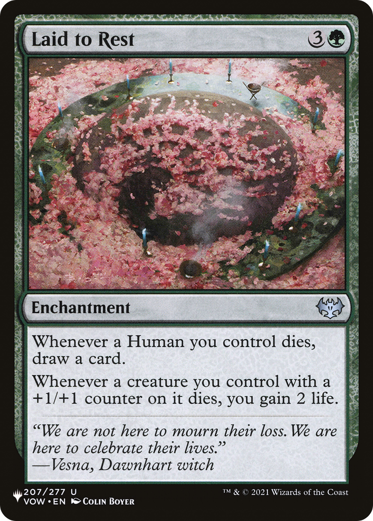Laid to Rest [LIST VOW-207]
