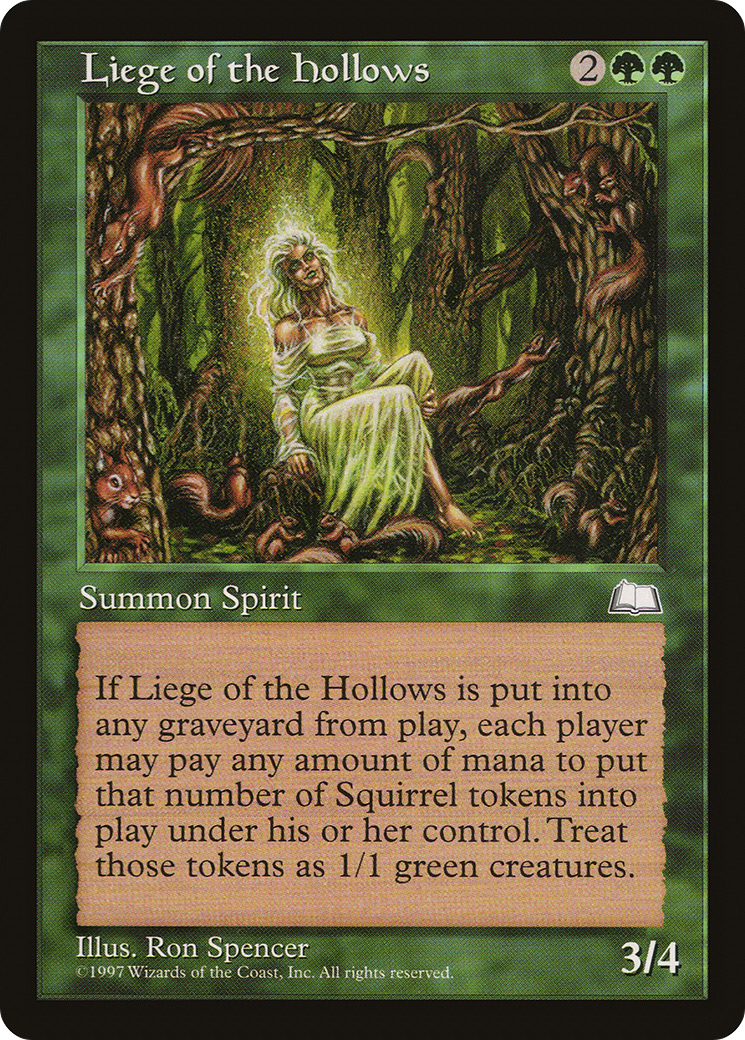 {R} Liege of the Hollows [Weatherlight][WTH 131]