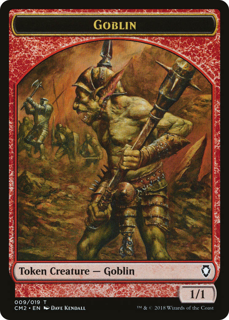 {T} Goblin Token [Commander Anthology Volume II Tokens][TCM2 009]