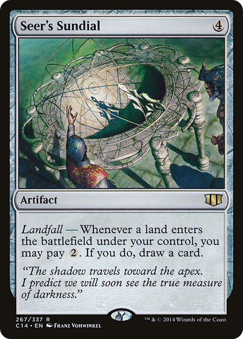 {R} Seer's Sundial [Commander 2014][C14 267]