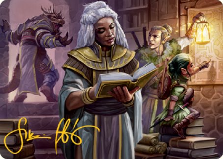 {A} You Find the Villains' Lair Art Card (Gold-Stamped Signature) [Dungeons & Dragons: Adventures in the Forgotten Realms Art Series][GS AAFR 040]