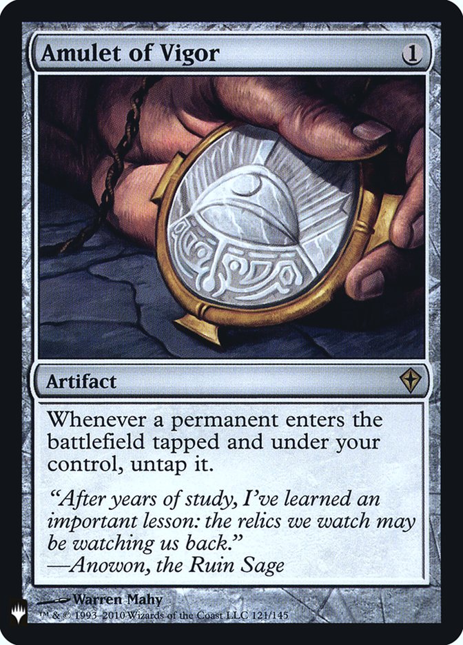 {R} Amulet of Vigor [Mystery Booster][MB1 WWK 121]