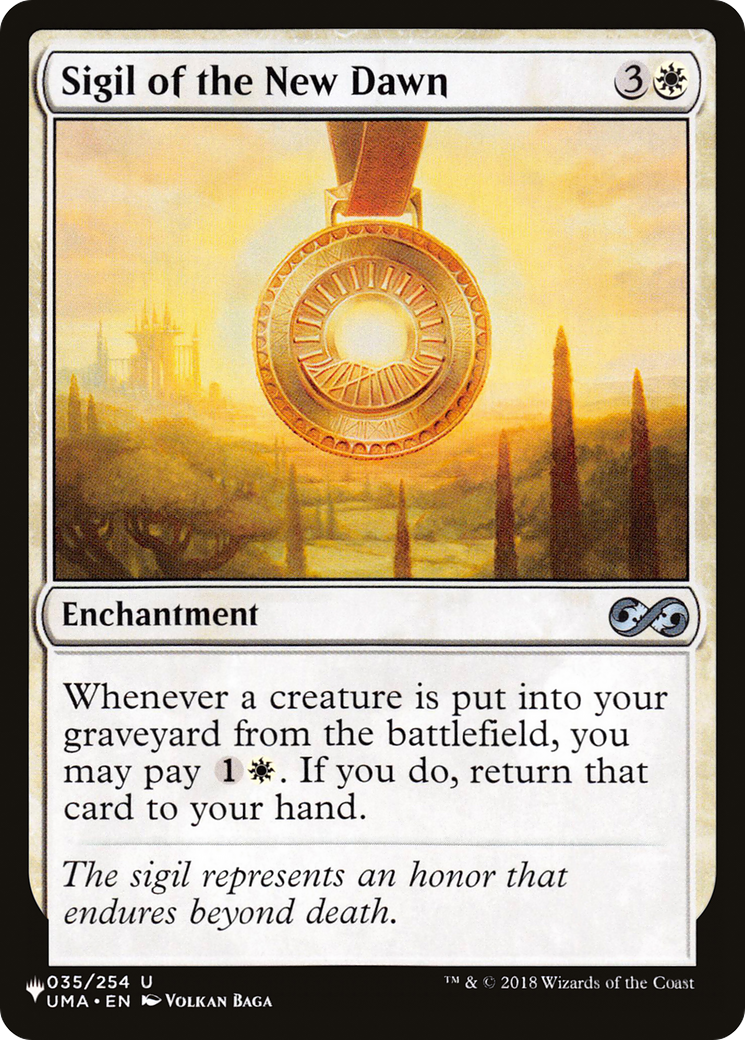 Sigil of the New Dawn [LIST 035/254]