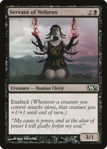 {C} Servant of Nefarox [Magic 2013][M13 108]