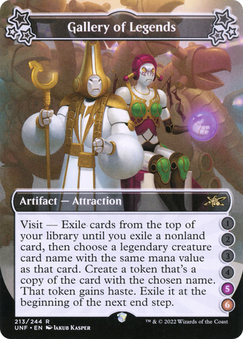 {R} Gallery of Legends (5-6) [Unfinity][UNF 213]