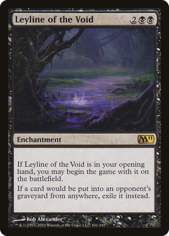 {R} Leyline of the Void [Magic 2011][M11 101]