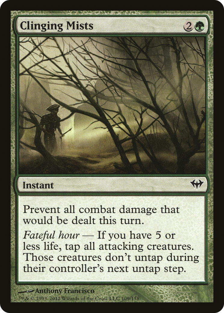 {C} Clinging Mists [Dark Ascension][DKA 109]