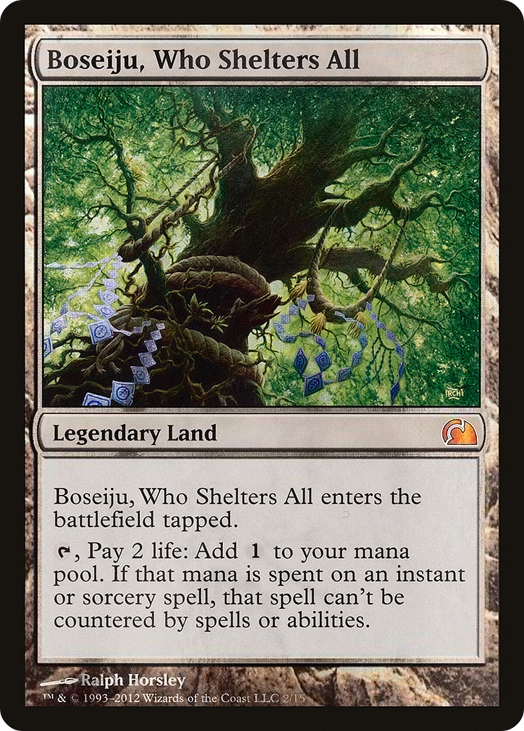 {R} Boseiju, Who Shelters All [From the Vault: Realms][V12 002] - Misty Mountain Games