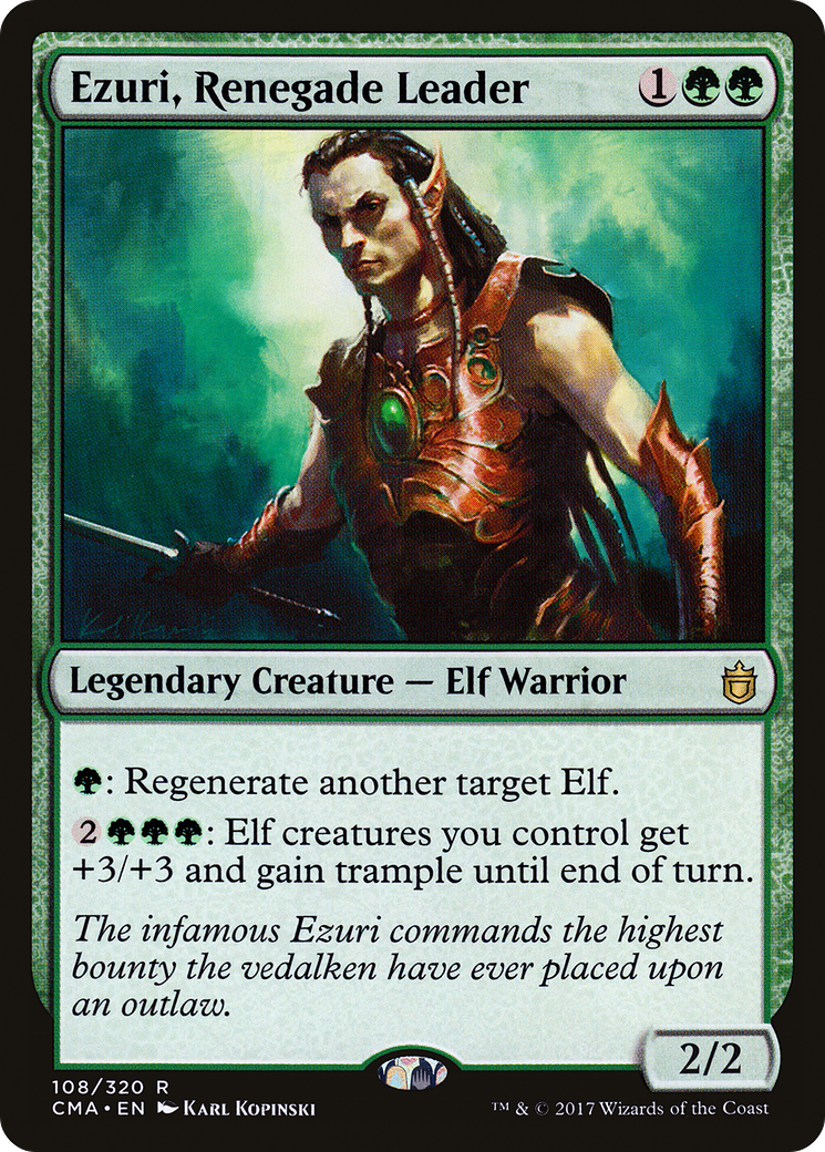 {R} Ezuri, Renegade Leader [Commander Anthology][CMA 108]