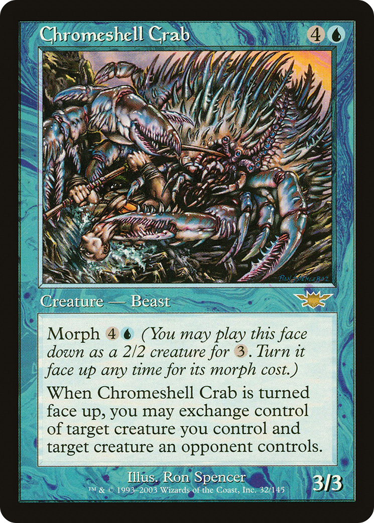 {R} Chromeshell Crab [Legions][LGN 032]