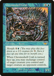 {R} Chromeshell Crab [Legions][LGN 032]