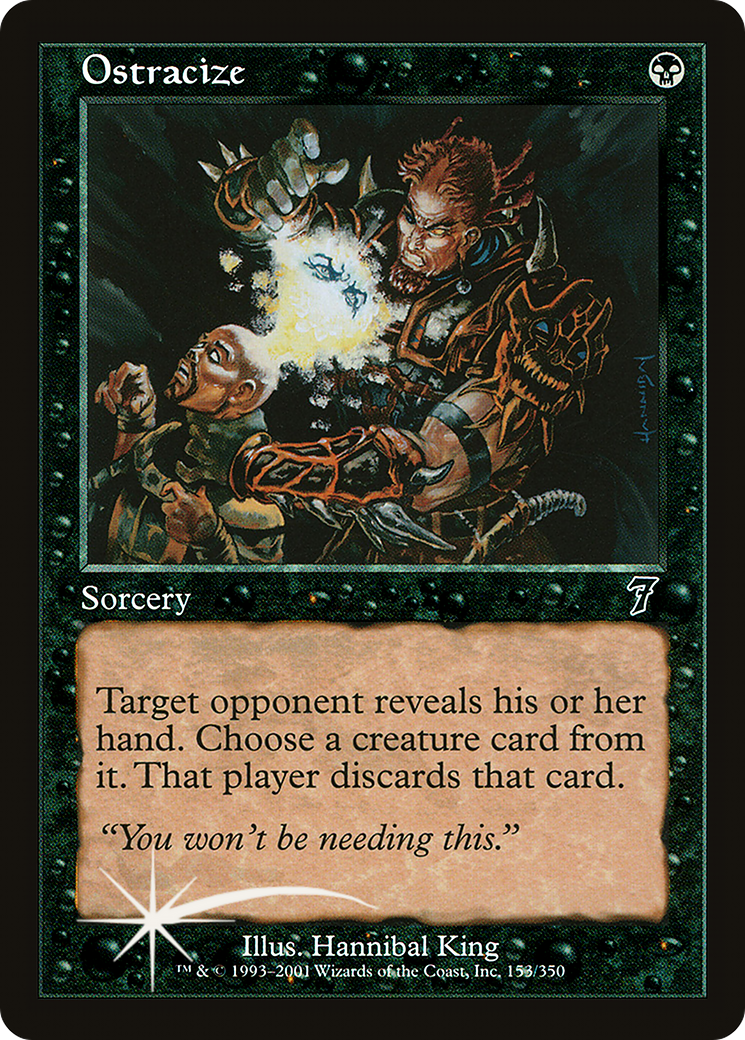 {C} Ostracize [Seventh Edition][7ED 153]