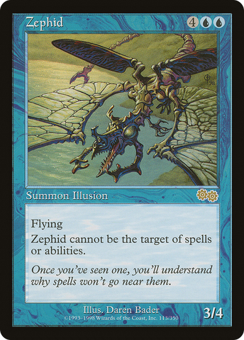{R} Zephid [Urza's Saga][USG 113]