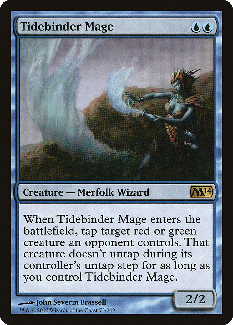 {R} Tidebinder Mage [Magic 2014][M14 073]