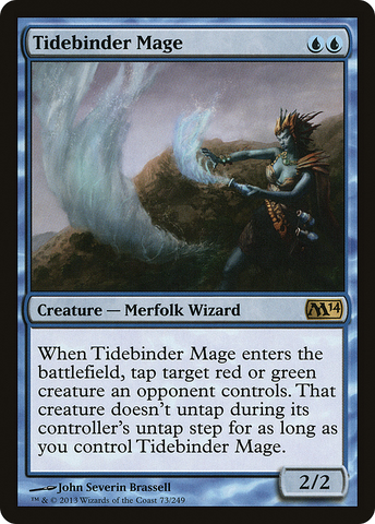 {R} Tidebinder Mage [Magic 2014][M14 073]