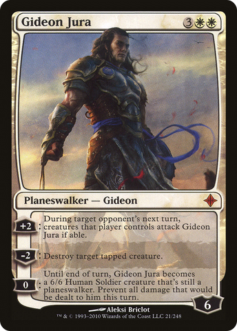 {R} Gideon Jura [Rise of the Eldrazi][ROE 021]