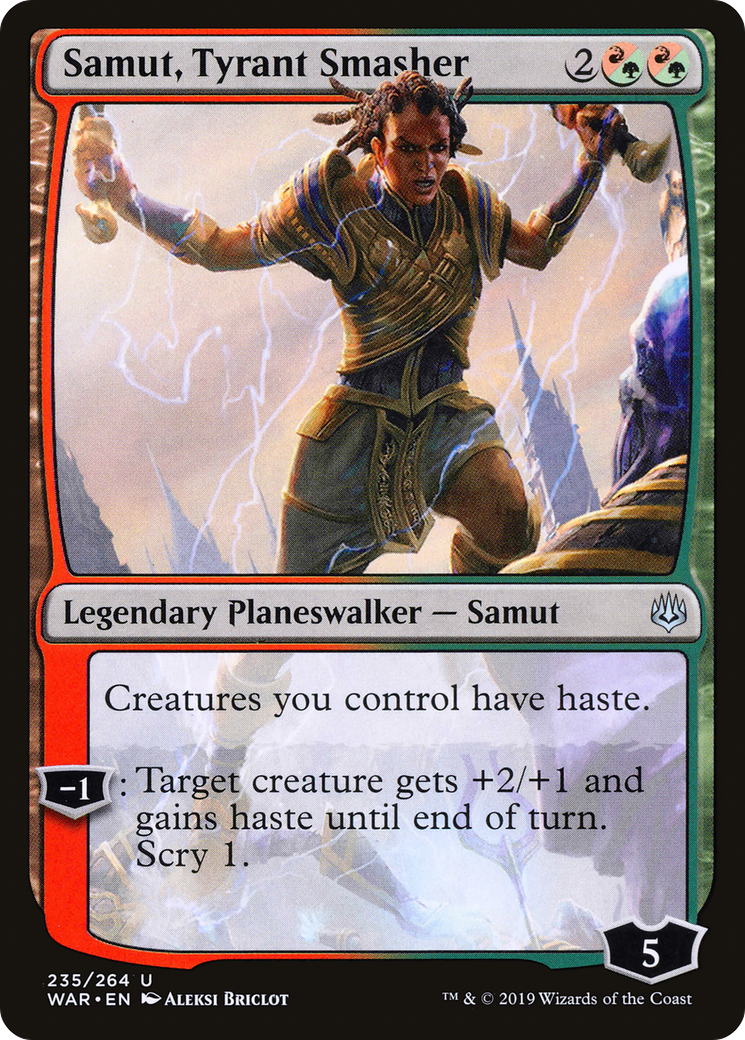 {C} Samut, Tyrant Smasher [War of the Spark][WAR 235]