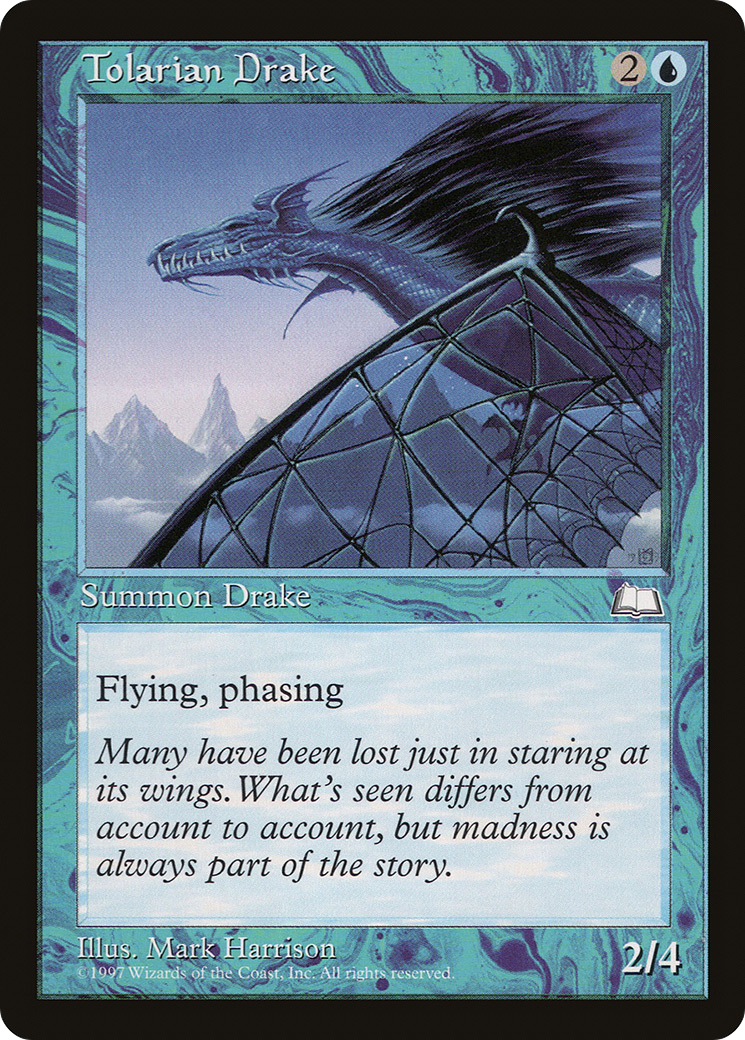 {C} Tolarian Drake [Weatherlight][WTH 055]
