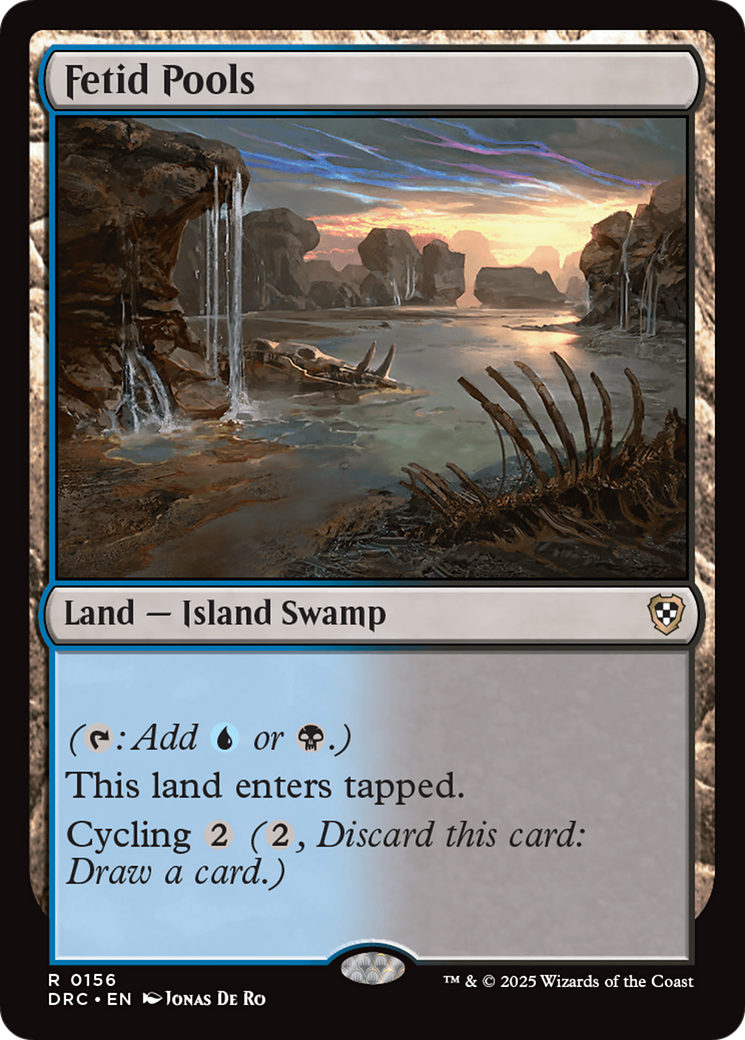 {R} Fetid Pools [Aetherdrift Commander][DRC 156]