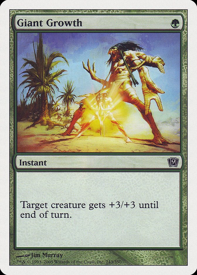 {C} Giant Growth [Ninth Edition][9ED 243]